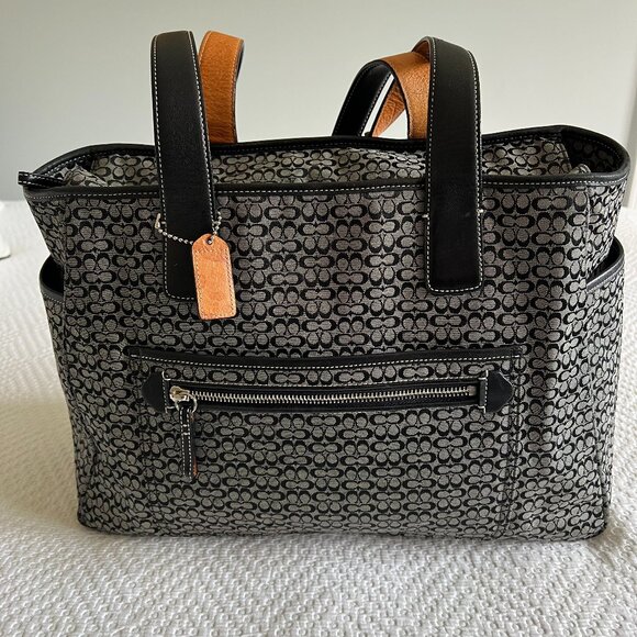 COACH DIAPER/TOTE BAG (Vintage) - Picture 1 of 12